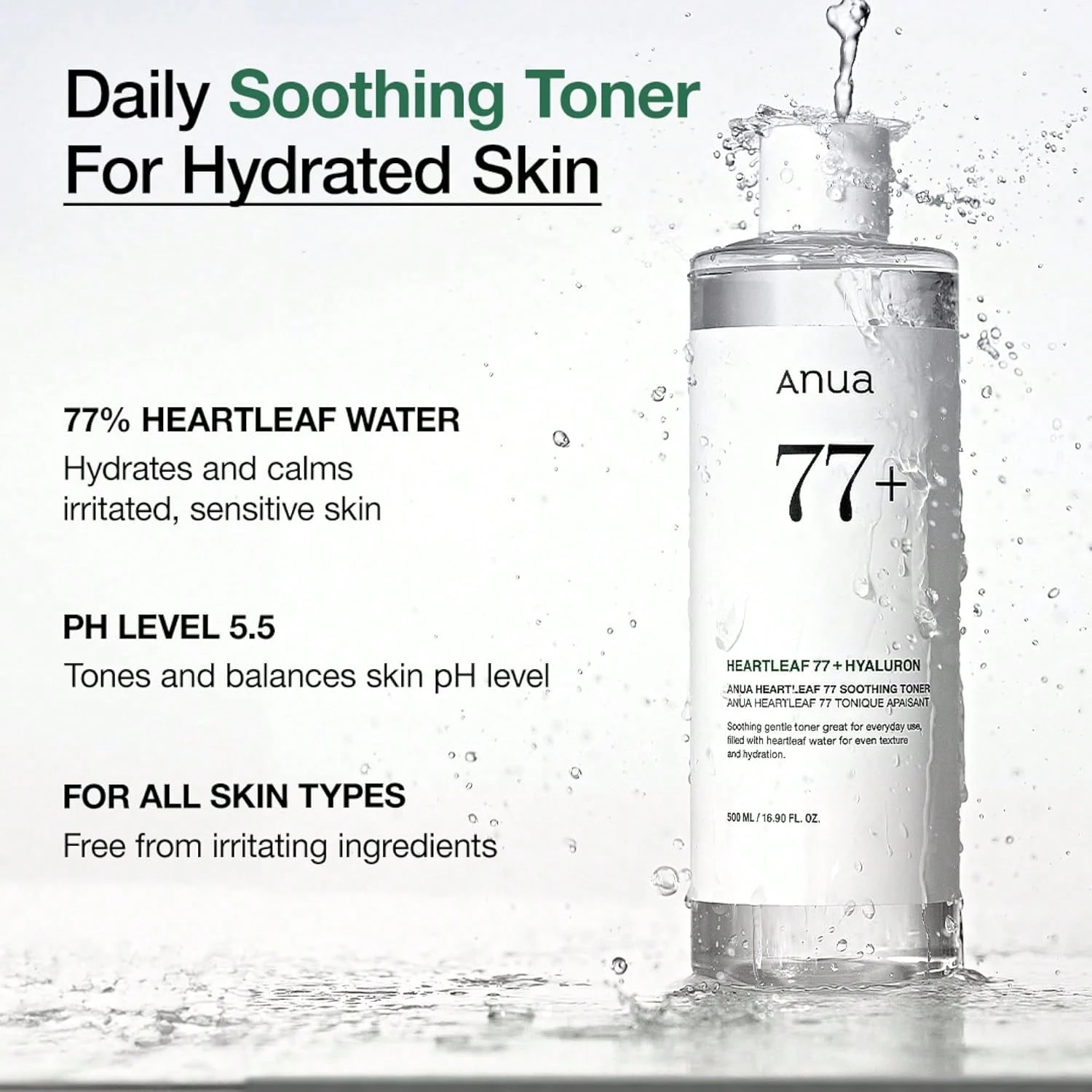 Heartleaf 77 Soothing Toner - Image 4